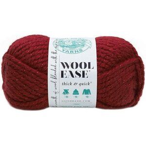 Lion Brand Wool Ease Thick & Quick Poinsettia